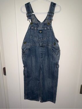 Oshkosh B'Gosh vestbak overalls 4T EUC